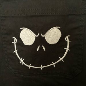 Nightmare Before Christmas Overalls Skirt